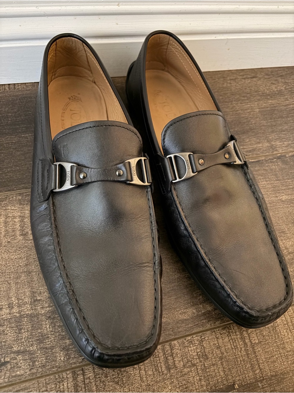 Tod’s men driving loafers 10.5